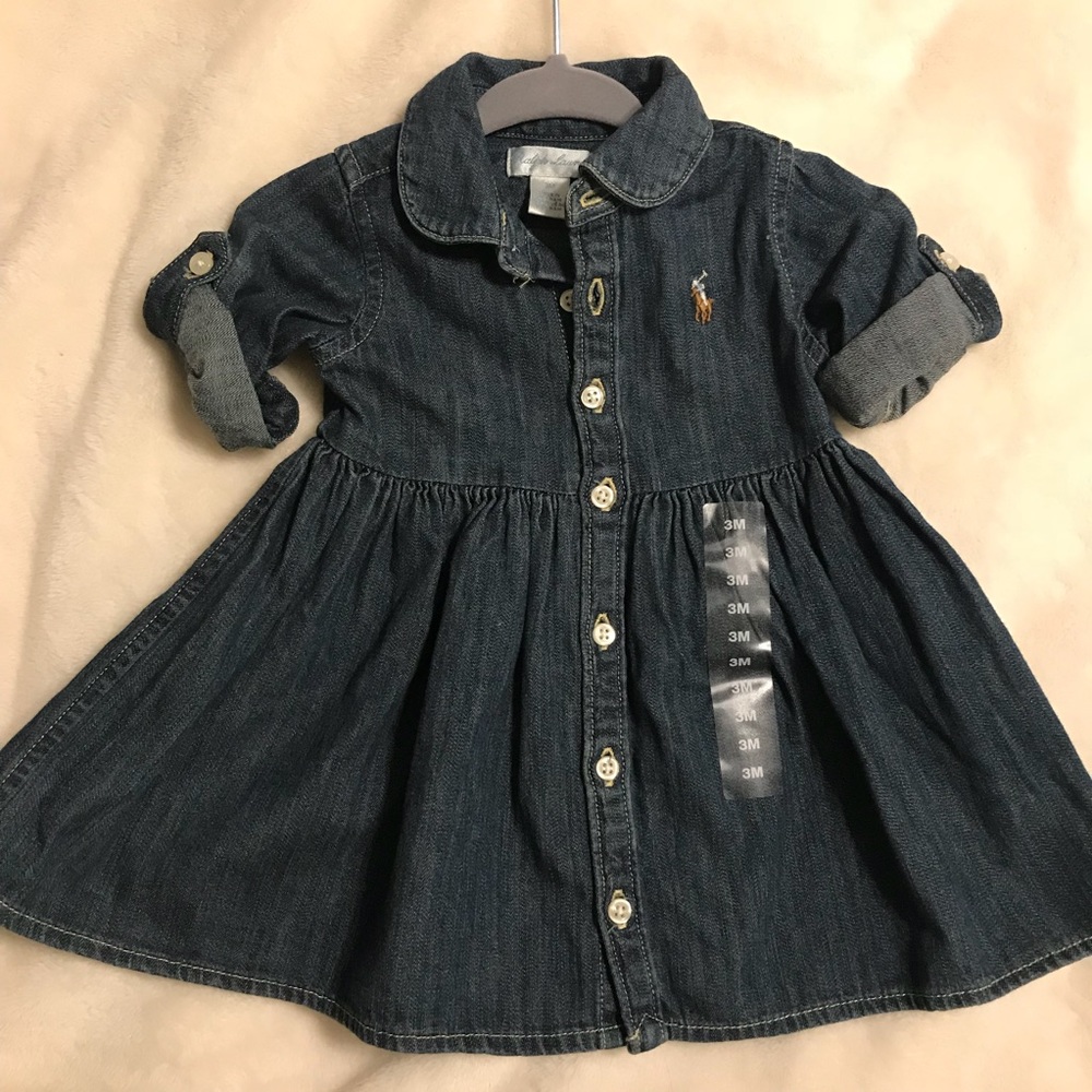 Ralph Lauren Jean dress with bloomers